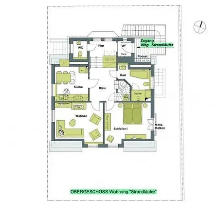 Strandläufer Lägenhet Husum (Schleswig-Holstein)